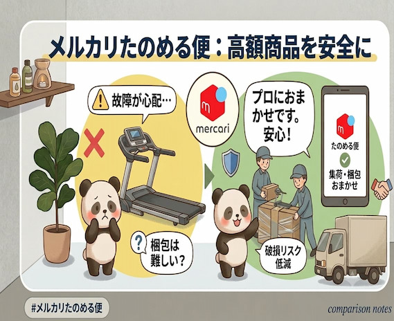 たのめる便のイラスト